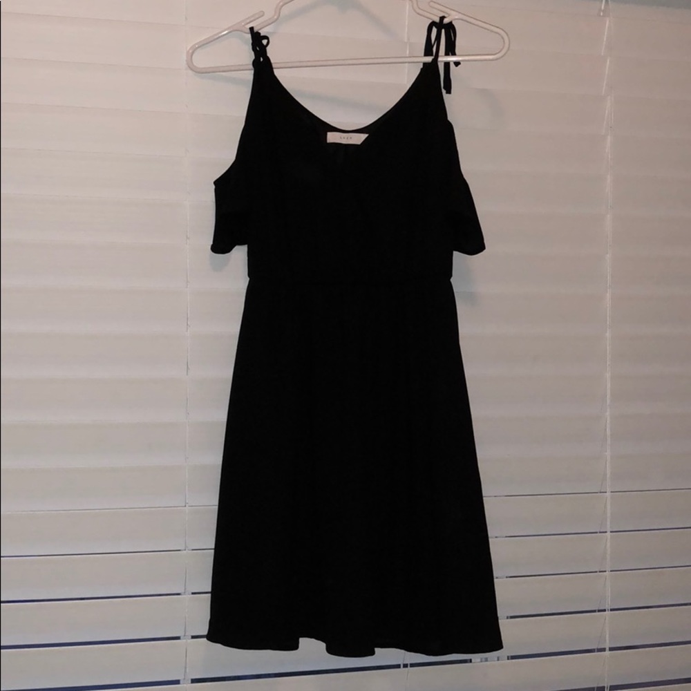 black dress